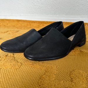 Clarks Black Slip-on Loafers